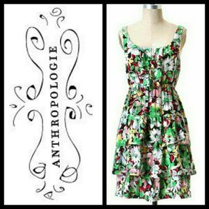 Moulinette Soeurs Anthropologie Akebia Floral Tier